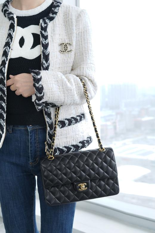 香奈儿 Classic Flap 经典羊皮CF 口盖包 单肩包  斜挎包 （LZ） 商品图13