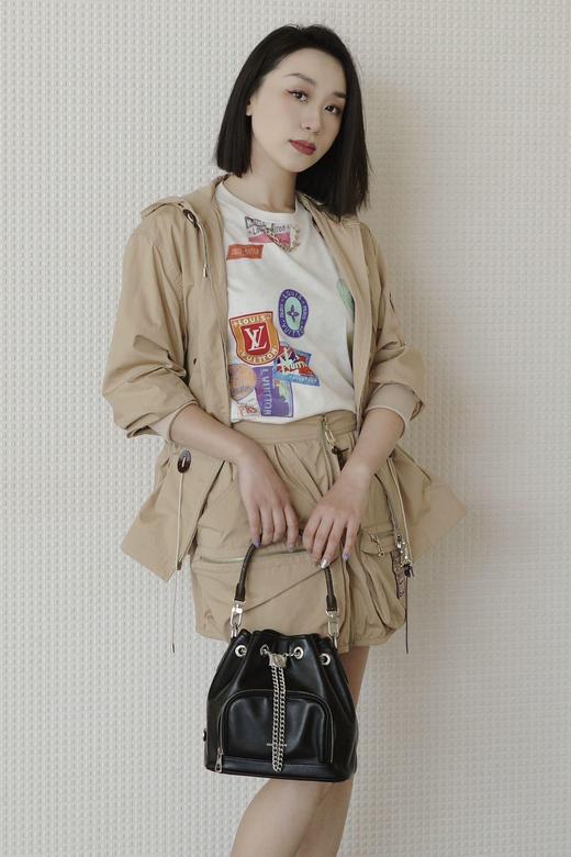 驴家LV NO WAY VIBE 金属配件滑动装饰 羊皮 单肩手提包 （LZ*MM） 商品图3