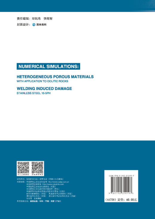 Numerical Simulations: Heterogeneous Porous Materials with Application to Oolitic Rocks（凹状初始缺陷对多孔材料性 商品图1