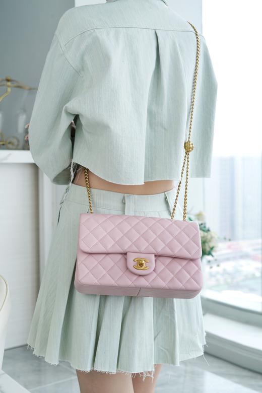 香奈儿- 23S 山茶花调节扣 cf小号 樱花粉 正品皮（LZ） 商品图6