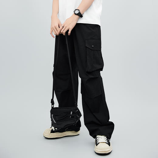 【新品上新】HX 夏季工装休闲长裤C203520020101/02 商品图3