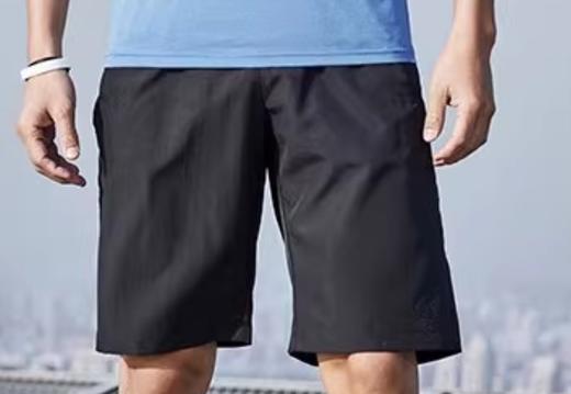 D086男式运动短裤四面高弹吸湿速干运动2025新款五分短裤 商品图4