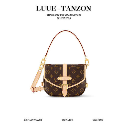 驴家 23 最新款 SAUMUR BB 手袋 双子星马鞍包（JPH） 商品图0