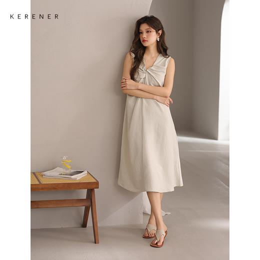 可人儿小众设计师新款泡泡绵女士睡衣夏季少女睡裙可外穿家居服 商品图1