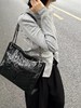 圣罗兰-Niki黑标 Logo复古褶皱皮革大容量托特包购物袋链条单肩手提包中号女款黑色百搭通勤推荐（LZ） 商品缩略图2