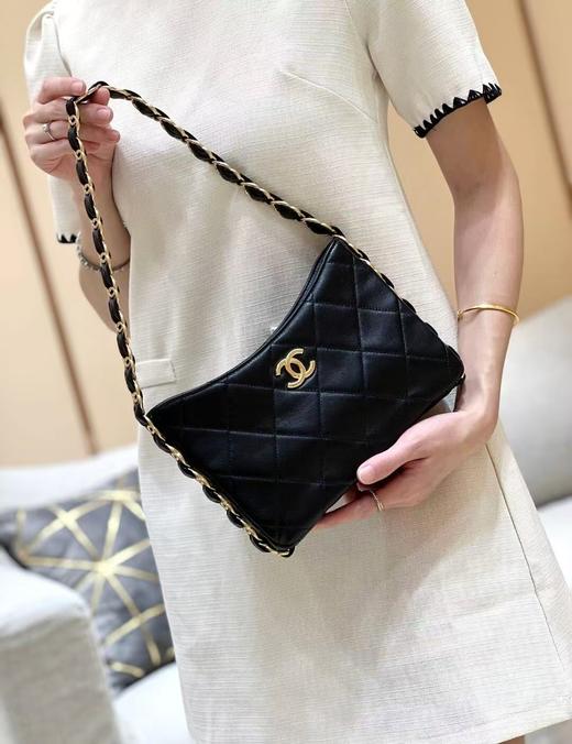 香奈儿 24k Hobo腋下包黑金太太太好看了吧（LZ） 商品图4
