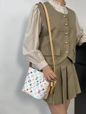 BT008-驴家 白三彩 村上隆再版系列 All In BB 手袋水桶包 （BT*MM）