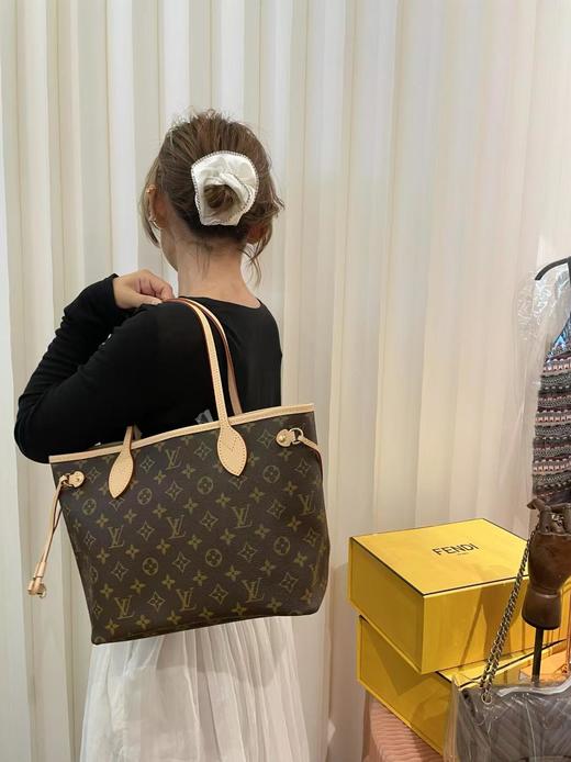 驴家 NEVERFULL老花满印托特包Tote包购物袋子母包手袋(LZ) 商品图7