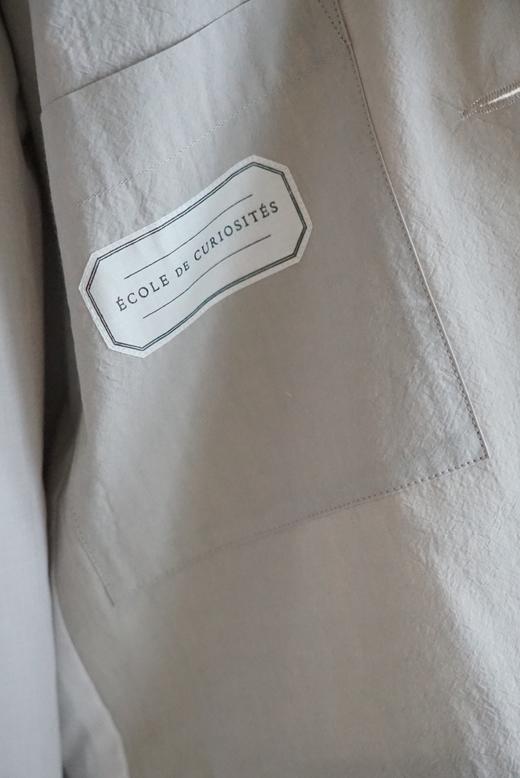 ECOLE DE CURIOSITES浅灰西装外套 商品图9