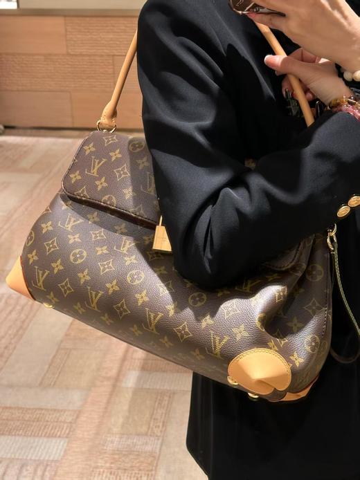 驴家HIDE AWAY 中号手袋金属挂锁装饰 涂层帆布 单肩斜挎手提包  （MM） 商品图4