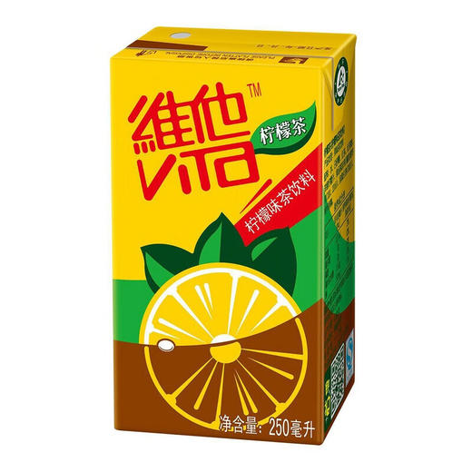 维他柠檬茶250ml/盒 商品图0