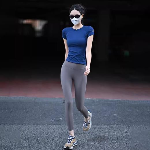 Gymicon能量符号 新款短袖运动上衣瑜伽服健身跑步速干紧身透气训练户外无缝TYASY2517 商品图4