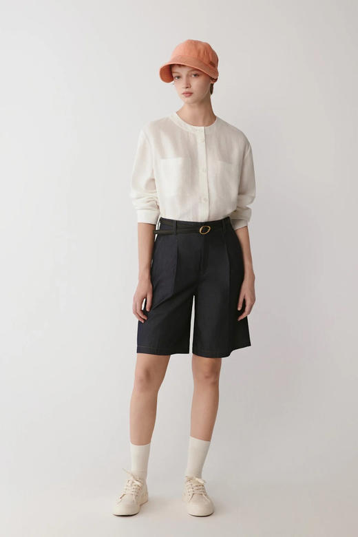 【高品质私服】【IC亚麻平纹衬衫】保留亚麻天然褶皱慵的懒韵味与麻节肌理，尽显休闲随性，质朴与清新格调G1471-CC【无标出货 介意慎拍】 商品图2