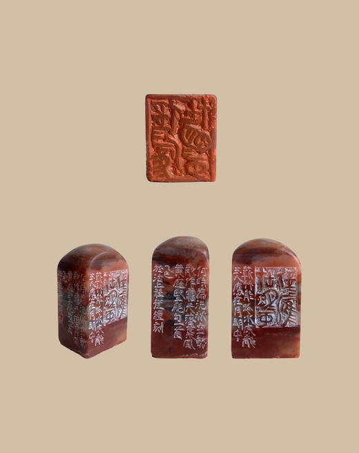 为你读诗·诗意礼物×“玉人应在月明中”特别合作定制印章 中书协会员、篆刻家程从礼 商品图6