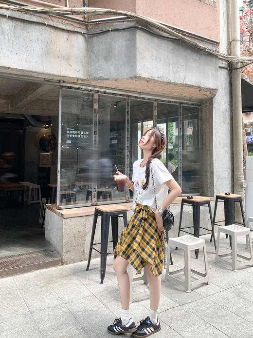 【110元任选2件】最后一波现货！刺绣彩色字母短袖T 商品图9