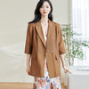 米思阳2026春季新款时尚天丝七分袖外套薄款通勤宽松上衣女0808 商品缩略图5