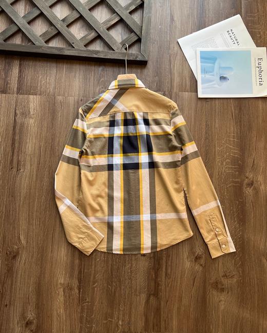 Hazzys哈吉斯长袖衬衫上衣女春秋新品舒适时尚设计感格纹衬衣！ 商品图4