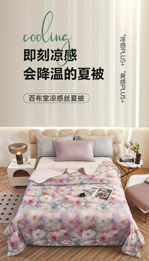 洛樱纷凉感丝夏被2.0 商品图3
