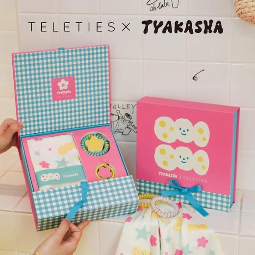 【美国品牌】TELETIES电话线新款发圈高弹力发绳四季款【TYAKASHA塔卡沙联名款】 oring的花园 商品图4