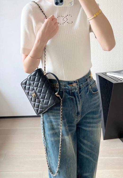 香奈儿 25P春夏 多功能背包黑色（LZ） 商品图4