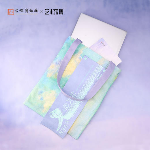 苏州博物馆 莫奈印象帆布包 商品图0