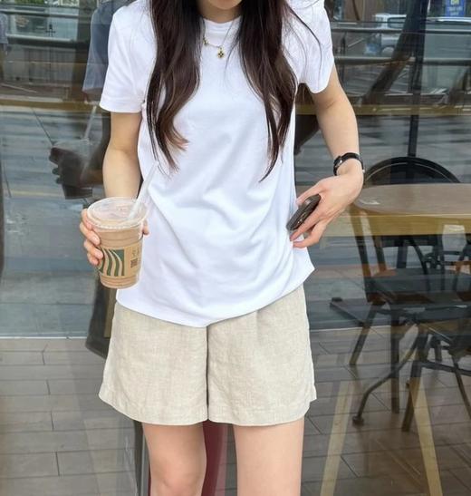 福利款！匹马棉双面布  短袖T恤   细腻顺滑 亲肤柔韧 商品图1