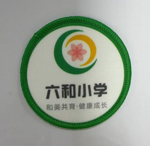 通版佛山市三水区南山镇六和小学包边校徽服姓名贴可缝烫现货发51 商品图0