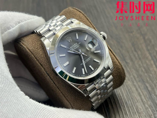 劳力士 VS日志41系列 光圈灰盘 水泥灰 男士腕表 3235机 五珠带 表径41mm 商品图3