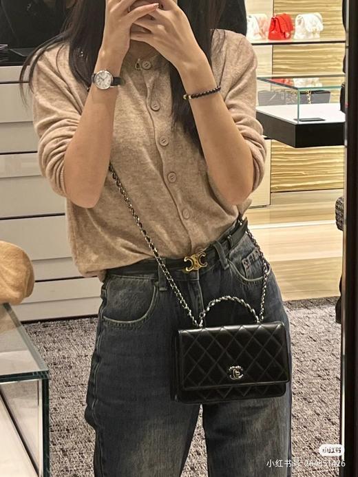 香奈儿 23K系列水钻手柄woc发财包 （LZ） 商品图4