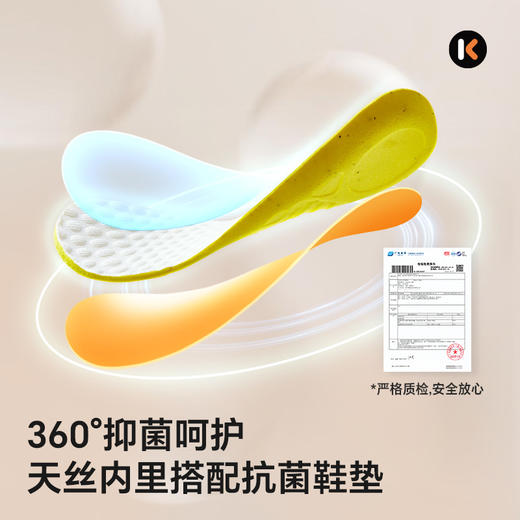 卡特兔宝宝学步鞋2025秋季新款软底防滑婴儿鞋室内鞋幼儿园小白鞋 商品图3