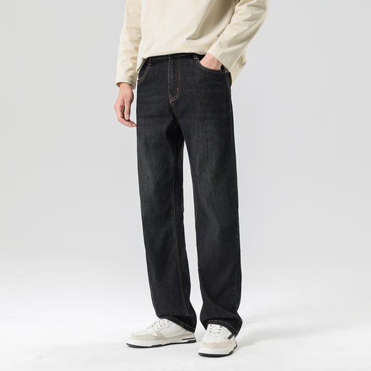 gxg.jeans男装 【热卖推荐】男士牛仔裤2025热卖简约休闲时尚舒适直筒裤男K&C 商品图3