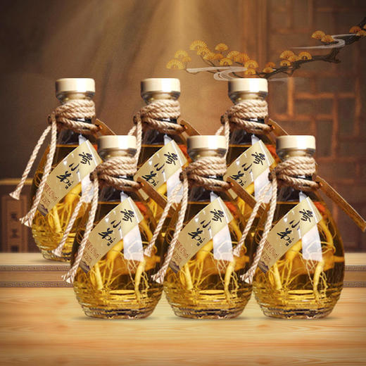 【参小弟人参酒】42纯粮精酿！每瓶3根长白山鲜人参，喝出醇厚好滋味！ 商品图4