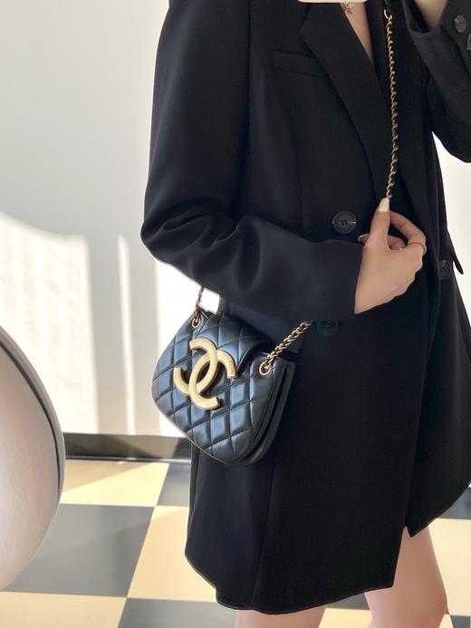 香奈儿   24C早春   大LOGO圆挎包  （LZ） 商品图8