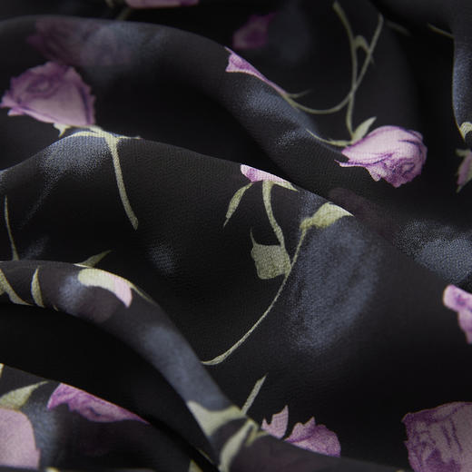 「高货wl」全新升级【铂金会员321/天猫429/差价108】(90028)洛诗琳法式浪漫印花裙2025夏季设计感收腰显瘦连衣裙女 商品图3