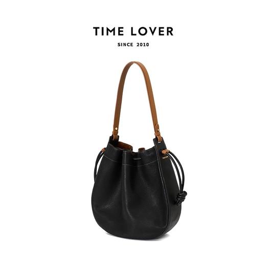 【扶摇软软包】TIME LOVER 大小号时尚简约小众单肩包 商品图5