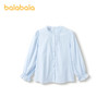巴拉巴拉女童儿童长袖衬衫秋装童装花边衬衣荷叶边甜美时尚舒适潮 商品缩略图4