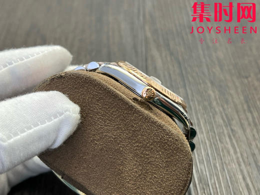 劳力士 VS日志41系列 间玫金格子面 格纹盘 男士腕表 3235机 五珠带 表径41mm 商品图5