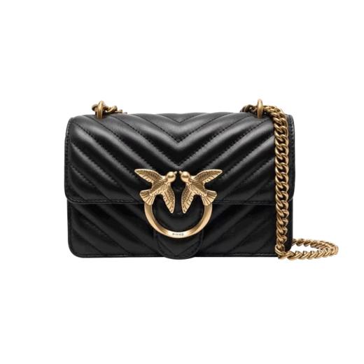 PINKO女包斜纹斜挎手提飞鸟包 PINKO036轻奢小众高级感通勤包 商品图0