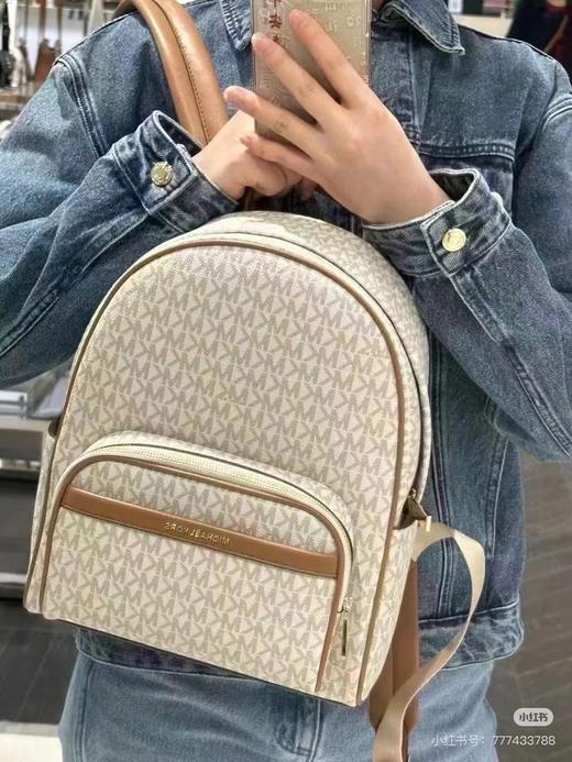 D072249老花印花女士大容量户外休闲旅游双肩背包 商品图5