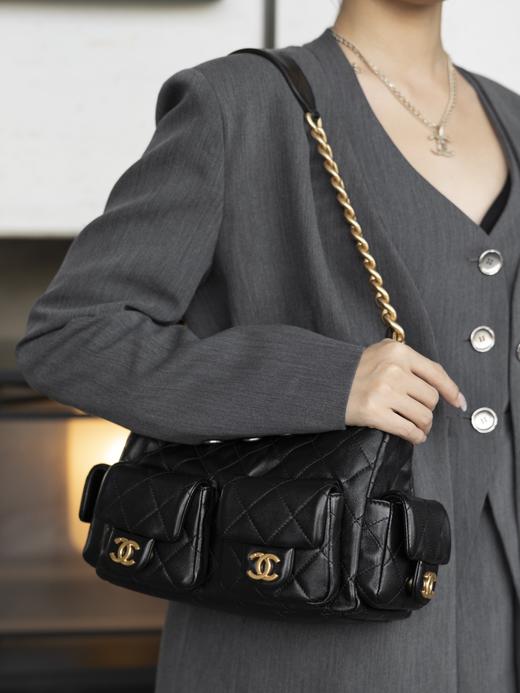 香奈儿 25C 嬉皮hobo单肩包（LZ） 商品图6