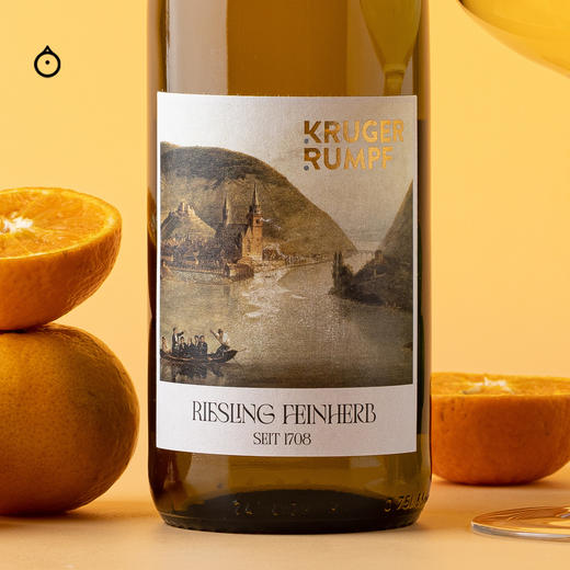 企鹅市集|德国VDP名庄 克鲁格朗夫酒庄 老藤雷司令半干白葡萄酒2024 荔枝白桃玫瑰花 商品图3