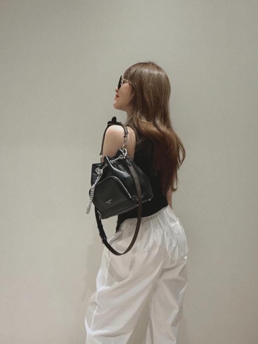 驴家LV NO WAY VIBE 金属配件滑动装饰 羊皮 单肩手提包 (JPH) 商品图9