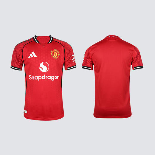 小李子ADIDAS阿迪达斯25/26赛季曼联球员版主场短袖球衣JI7429 商品图4