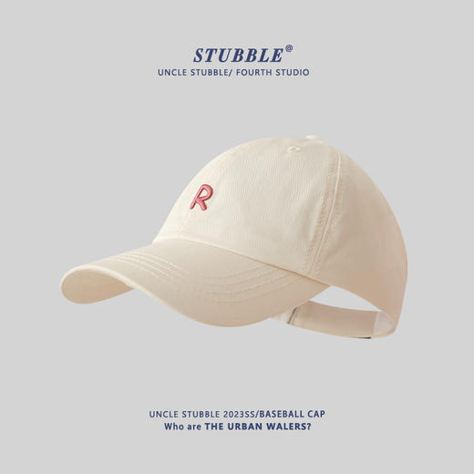 空顶棒球帽~奇曲夏季女可扎马尾户外运动骑行遮阳防晒鸭舌帽子 商品图6