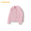 巴拉巴拉童装女童毛衫儿童针织衫秋装开衫甜美百搭时尚舒适洋气 商品缩略图0
