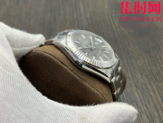 劳力士 VS日志41系列 灰色盘 水泥灰 男士腕表 3235机 三珠带 表径41mm 商品图4