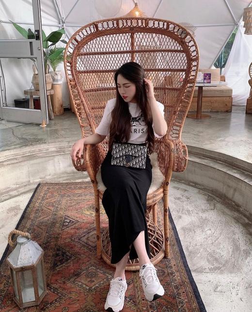 迪奥 马鞍链条包woc 蓝色提花面料 Oblique 印花（LZ） 商品图6