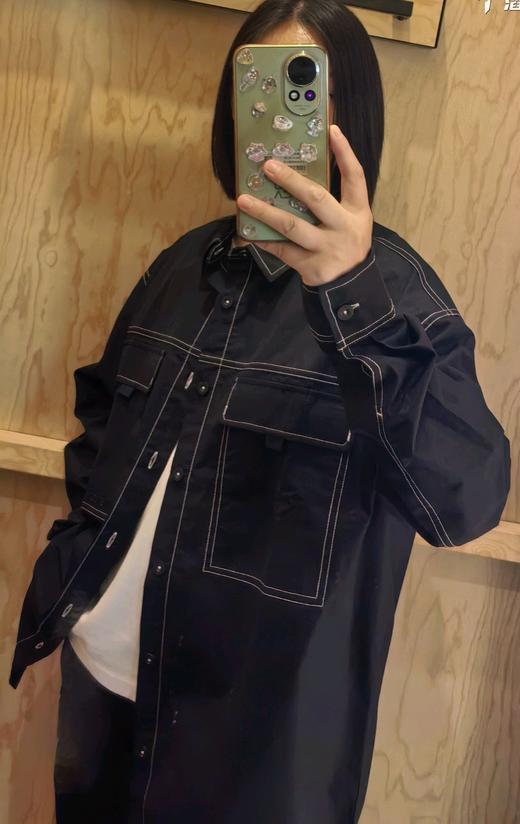 匡威   男款梭织衬衫  经典黑 商品图1