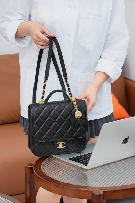 香奈儿 25B 四叶草系列双肩包 小号  （LZ） 商品图2