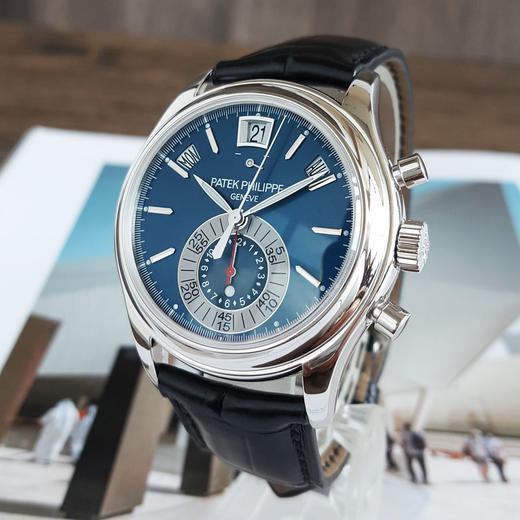 【95新】PatekPhilippe 百达翡丽复杂功能时计系列5960P-015自动机械机芯（PP印记）40MM（男款）日期、星期显示060725TH16 商品图6